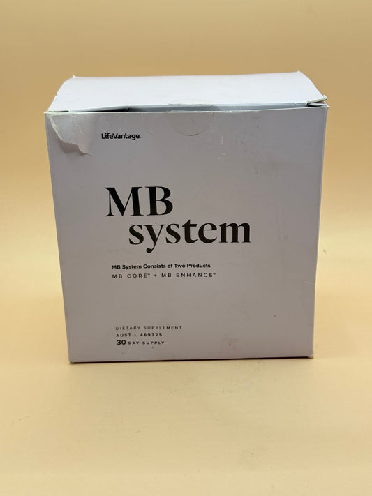 LifeVantage MB System | MB Core Capsules + MB Enhance Drink Mix