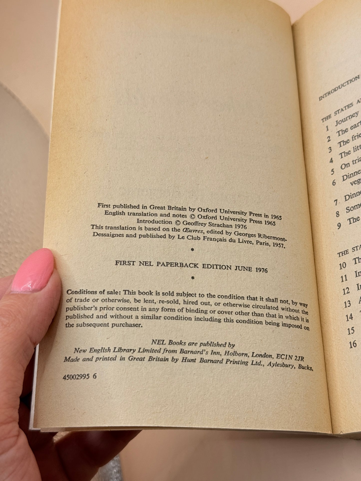 Other Worlds by Cyrano de Bergerac FIRST NEL PAPERBACK 1976