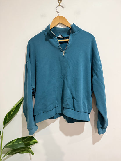 Asos Quarter-zip Sweatshirt Size 2XL