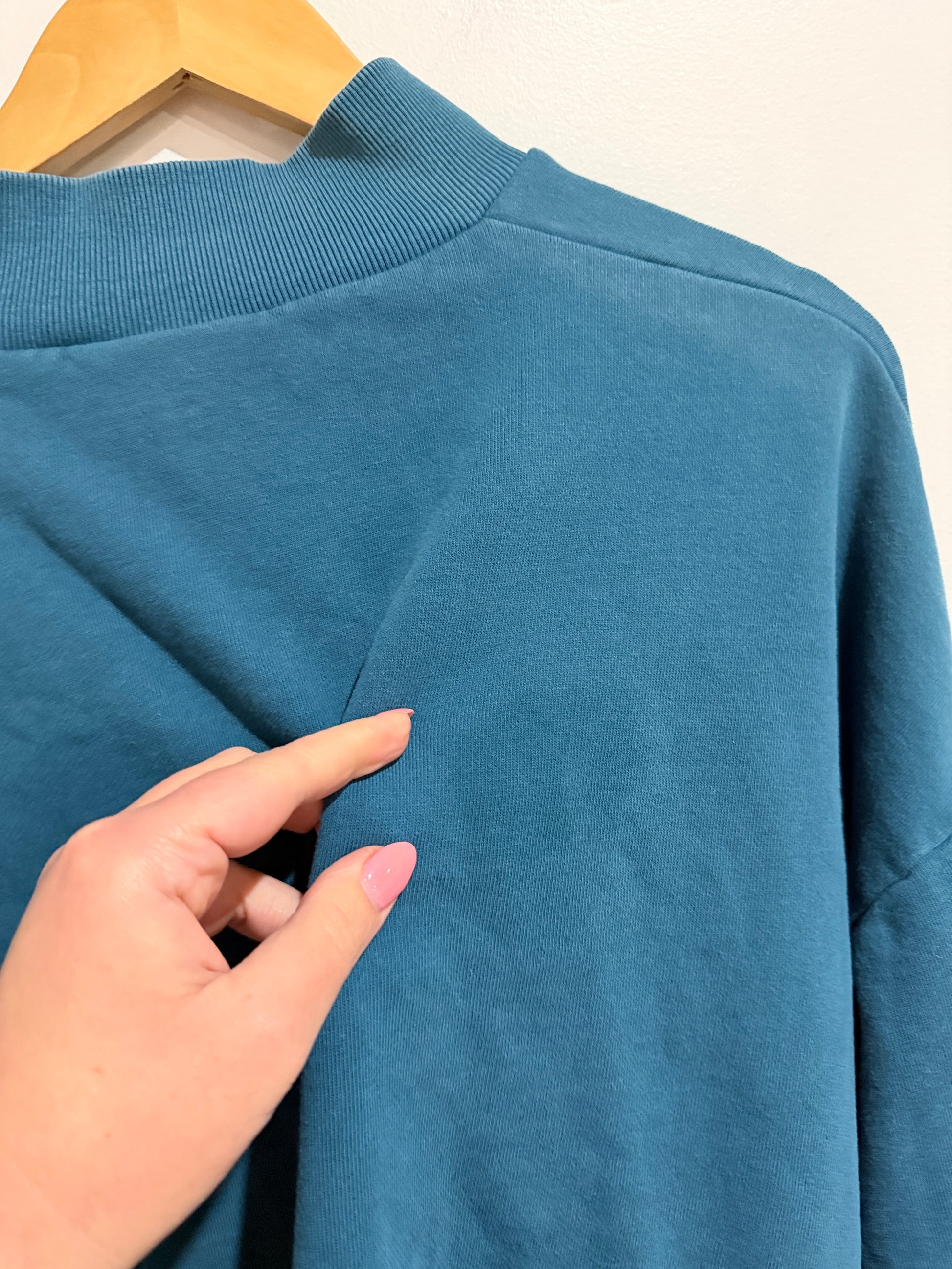 Asos Quarter-zip Sweatshirt Size 2XL