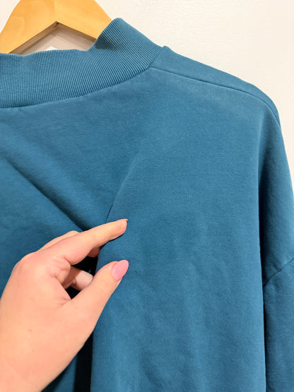 Asos Quarter-zip Sweatshirt Size 2XL