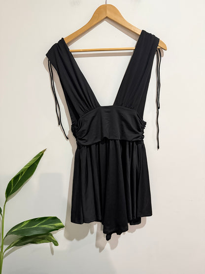 White Fox Slinky A-line Mini Dress Size XL