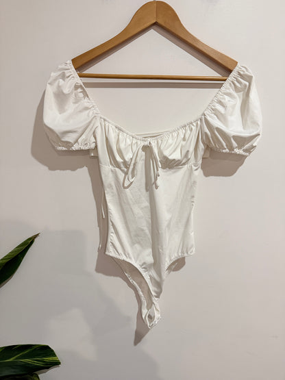 Princess Polly Puff Sleeve Bodysuit Size 6