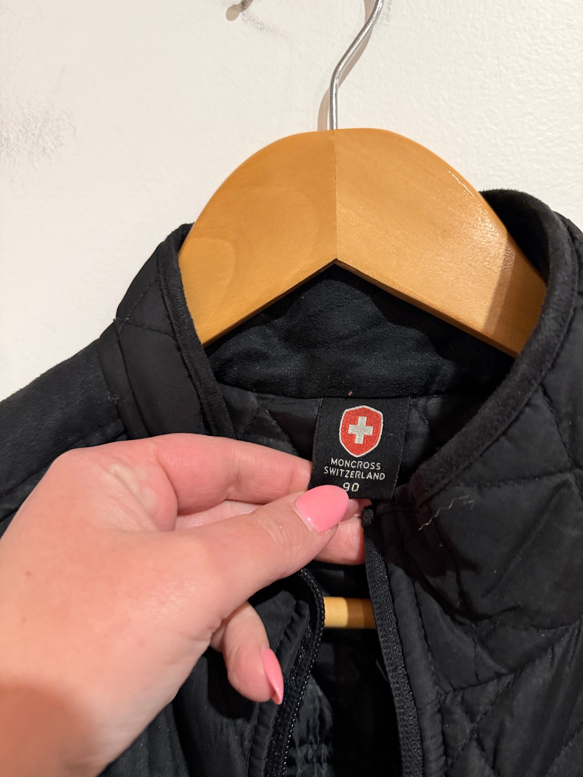 Moncross Quilted Jacket Size 90 | U/Arm to U/Arm 50cm
