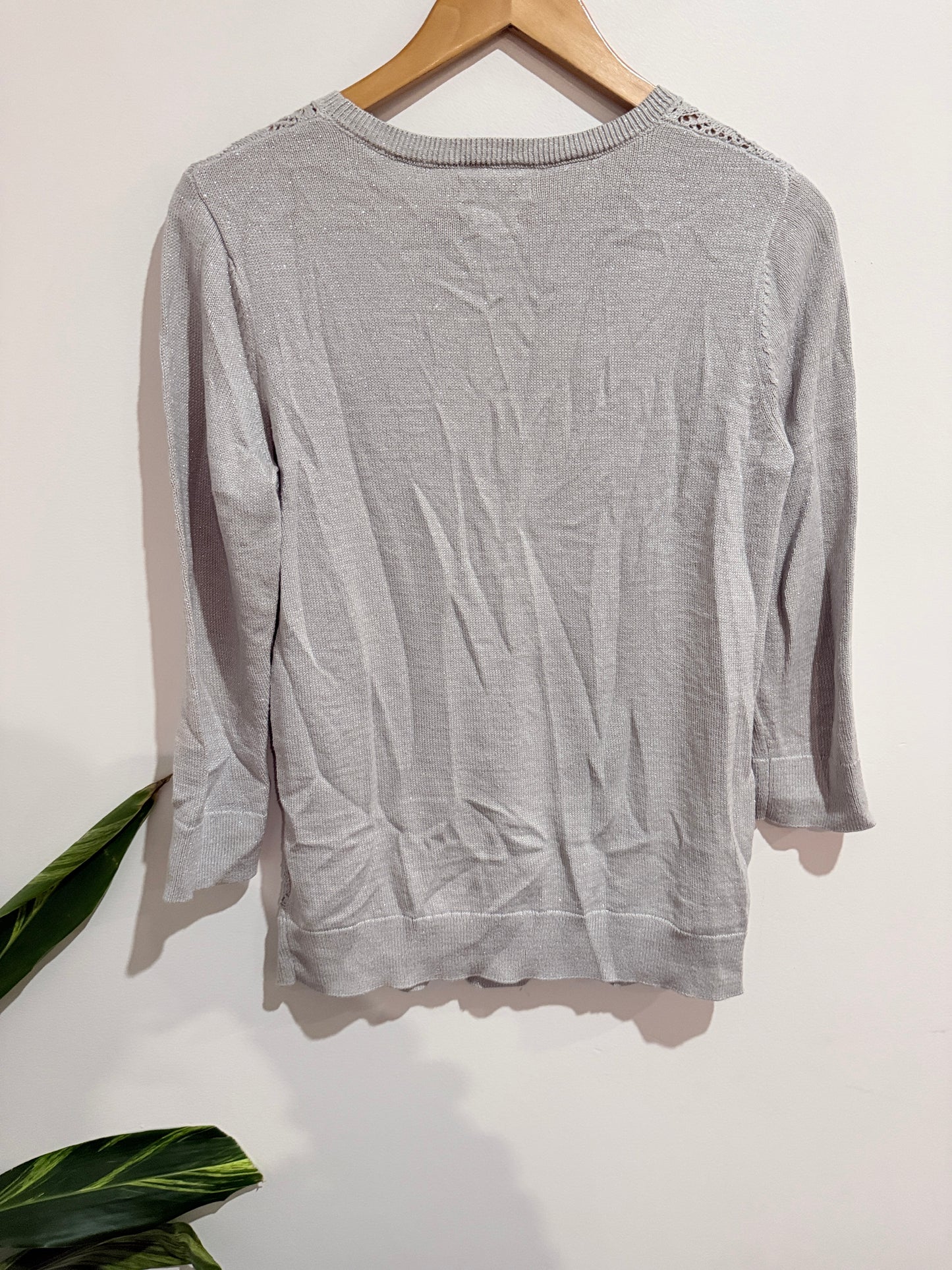 Vanheusen Multi-knit Design Sweater Size S
