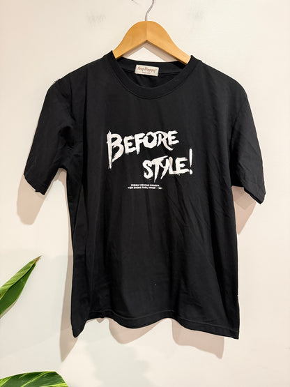 Say Happy Crewneck T-shirt Size U/Arm to U/Arm 50cm