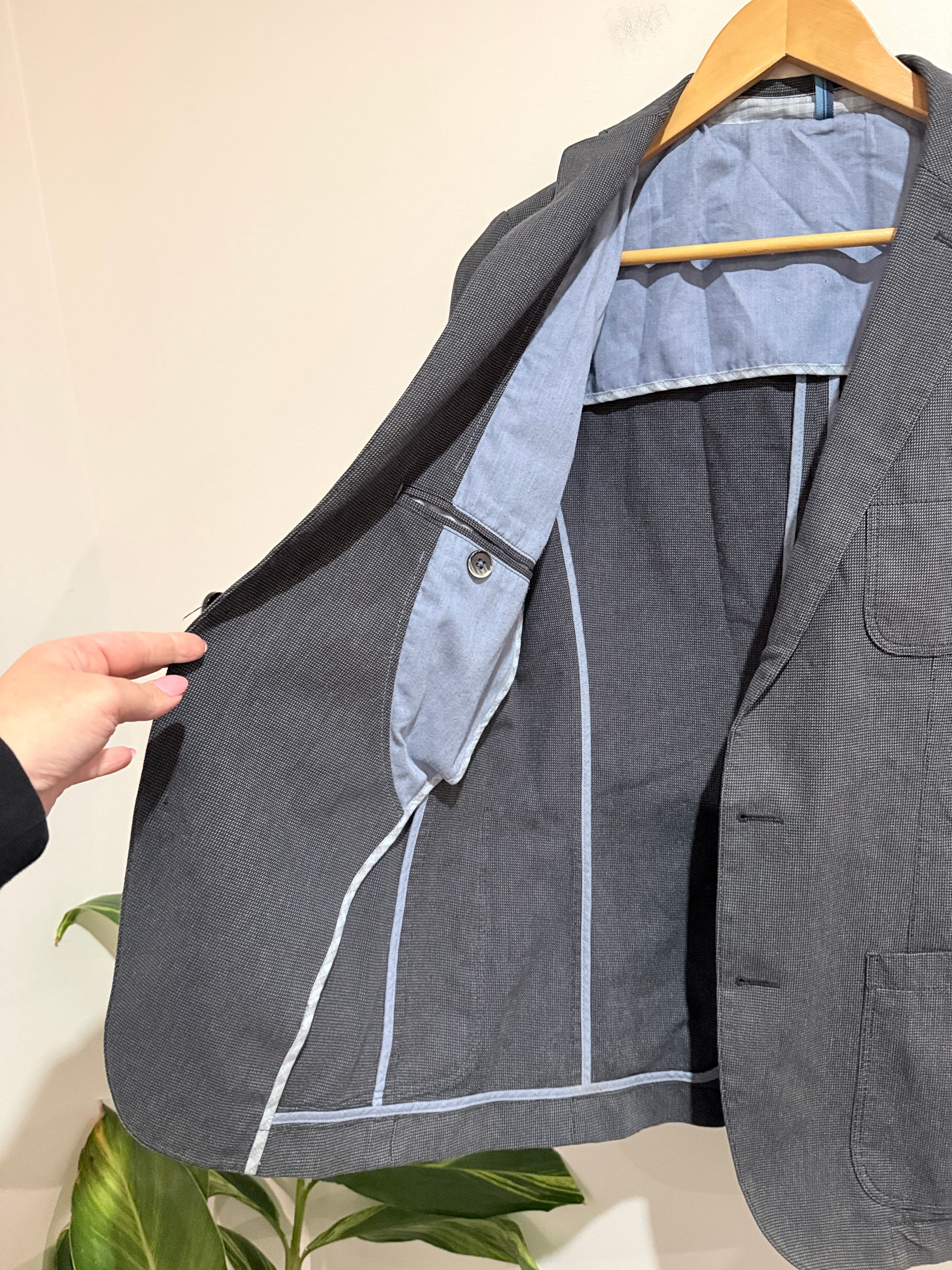 Boss Blazer Jacket Size 46 | U/Arm to U/Arm 49cm