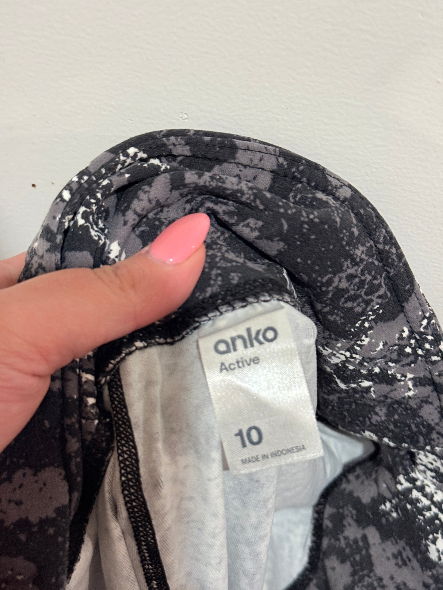 Anko Snakeskin Print Leggings Size 10