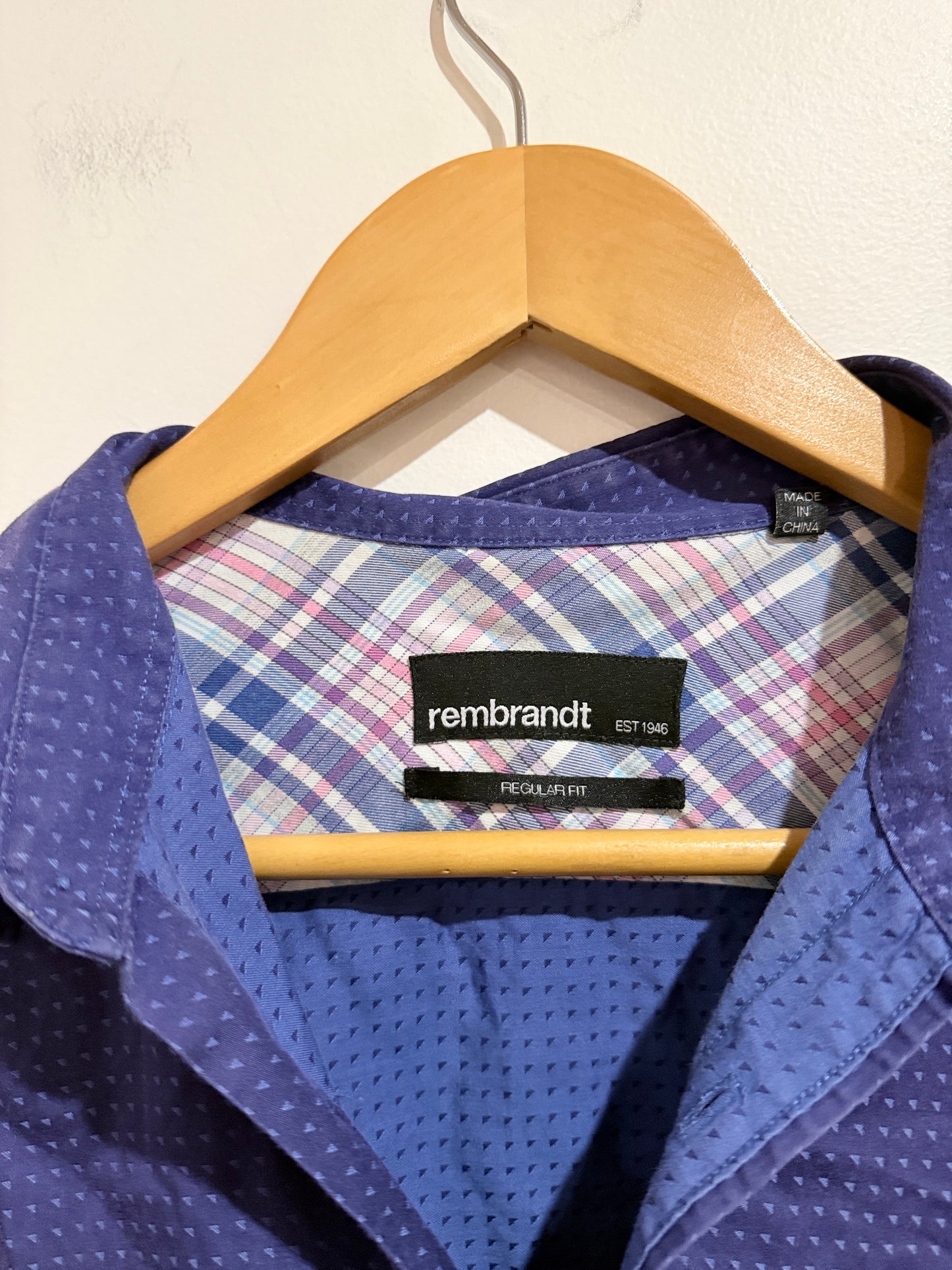 Rembrandt Button-down Shirt Size 42/L