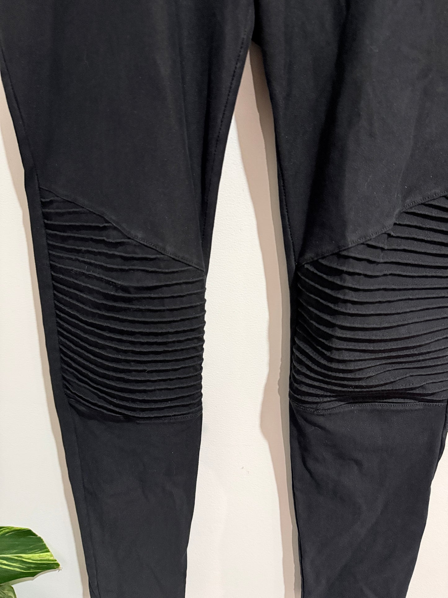 H & H Moto Ribbed Leggings
