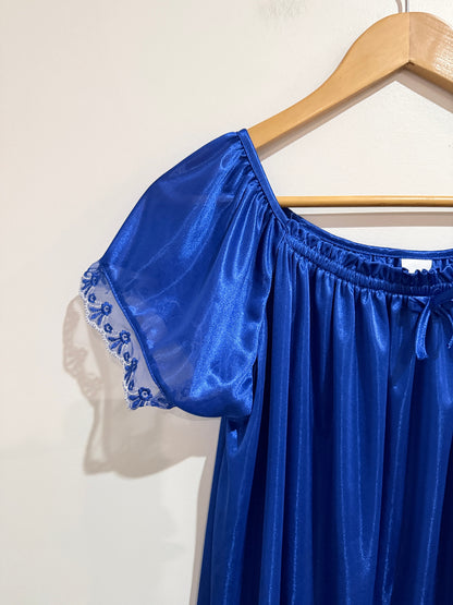Satin Nightgown Size U/Arm to U/Arm 49cm