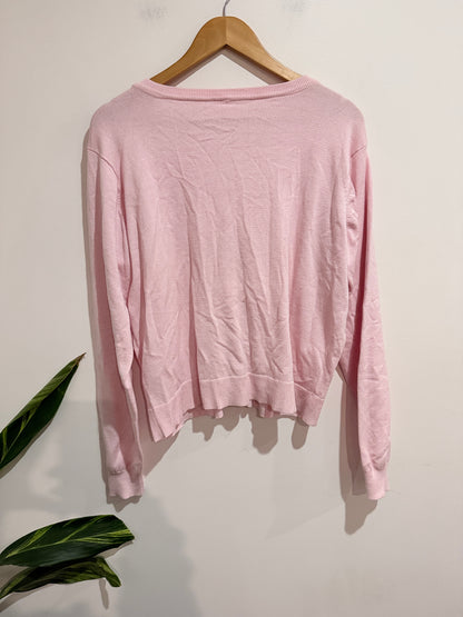 Brand Unknown V-neck Knit Cardigan Size U/Arm to U/Arm 58cm