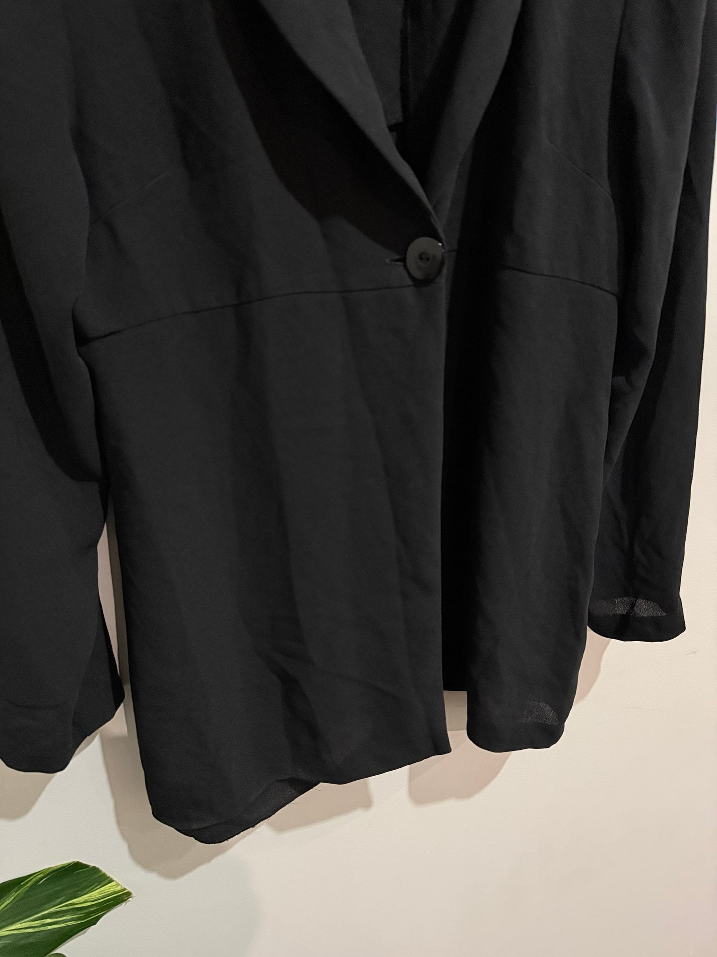 Jigsaw Button-up Shirt-jacket Size 12 | U/Arm to U/Arm 46cm