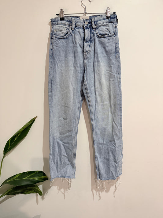 TRS High-waisted Denim Jeans Size Waist 68cm