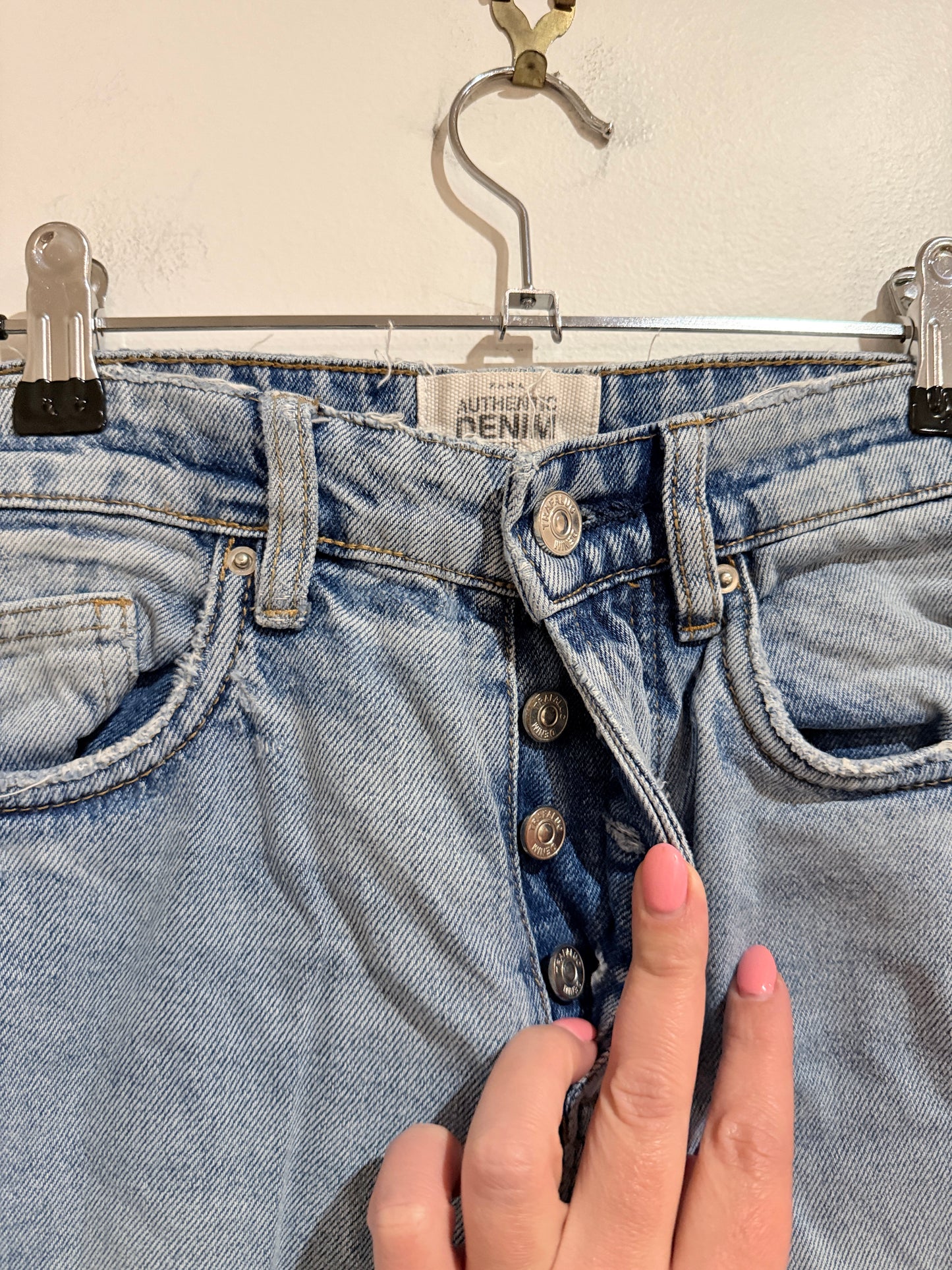 TRS High-waisted Denim Jeans Size Waist 68cm
