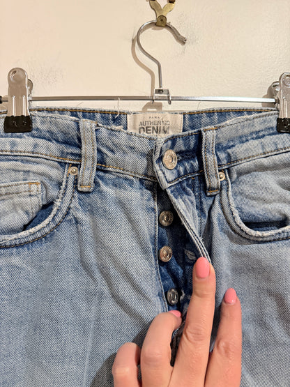 TRS High-waisted Denim Jeans Size Waist 68cm