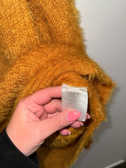 Brand Unknown Knit Cowl Neck Sweater Size U/Arm to U/Arm 59cm
