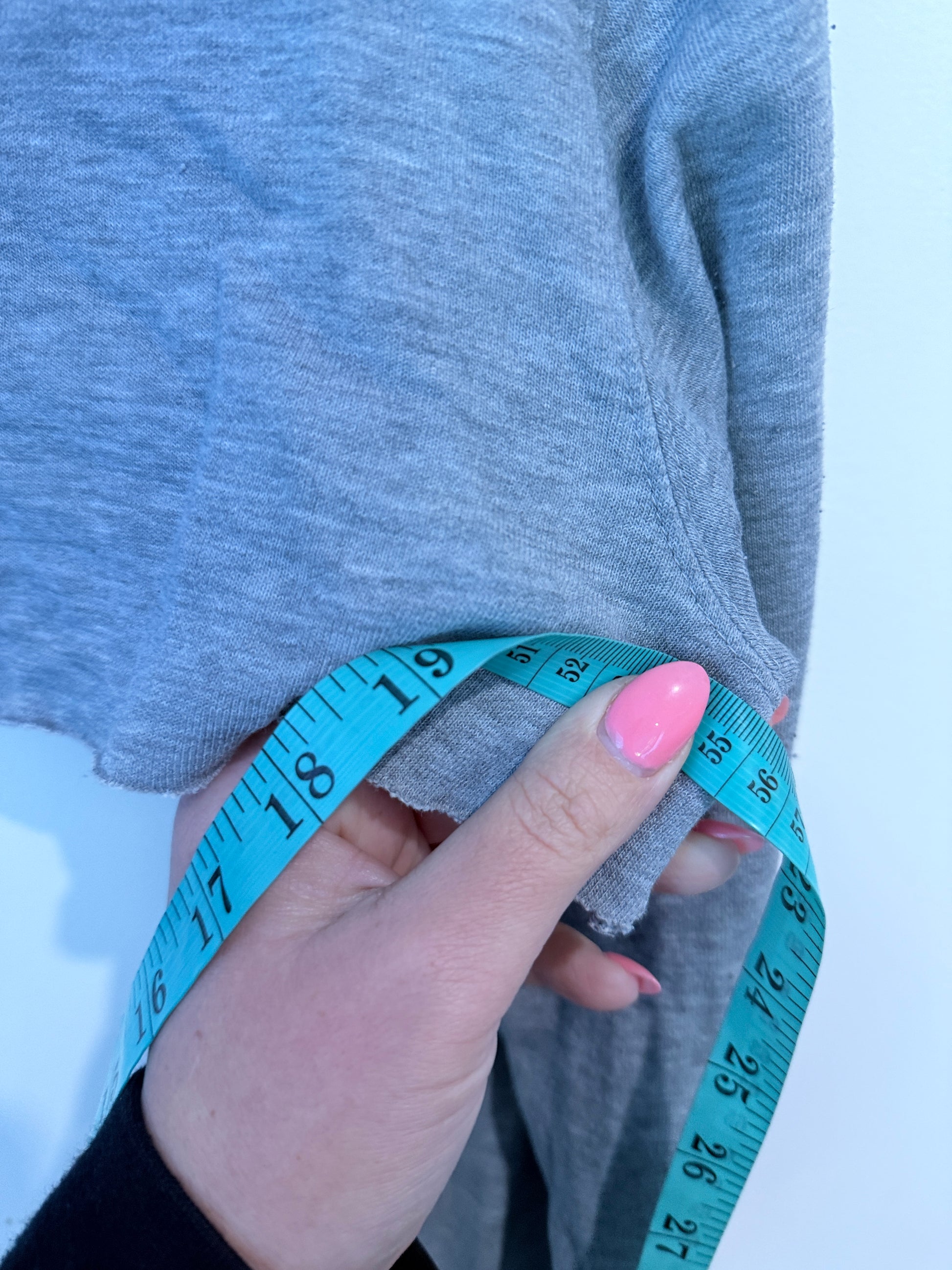 Brand Unknown Cropped Hoodie Shrug Size U/Arm to U/Arm 56cm