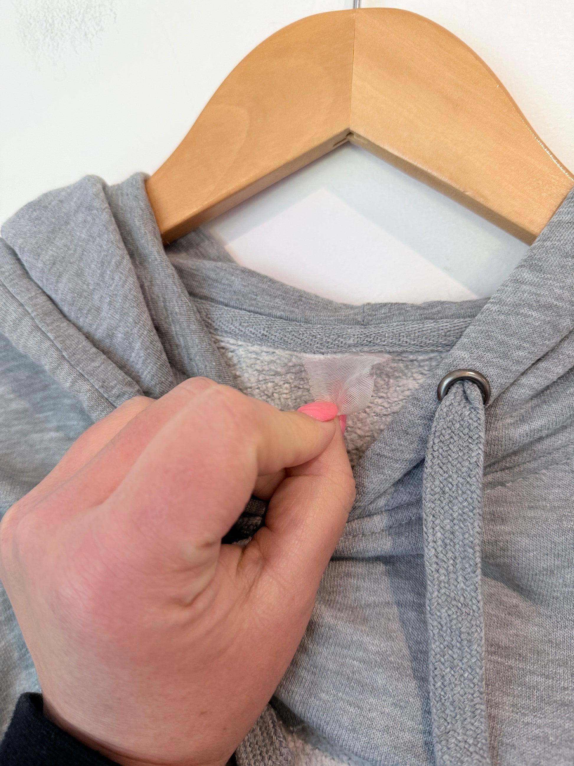 Brand Unknown Cropped Hoodie Shrug Size U/Arm to U/Arm 56cm