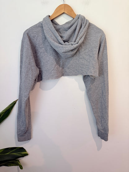 Brand Unknown Cropped Hoodie Shrug Size U/Arm to U/Arm 56cm