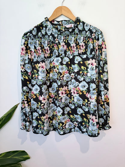 Urban Floral Smocked Bodice Size 12