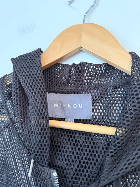 Mirrou Mesh Zip-up Hoodie Size M
