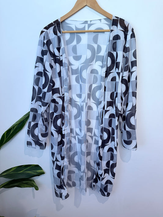 Brand Unknown Cardigan Cover-up Size M