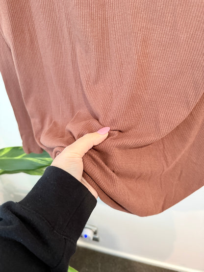 H & H Long-sleeve Henley Top Size XL