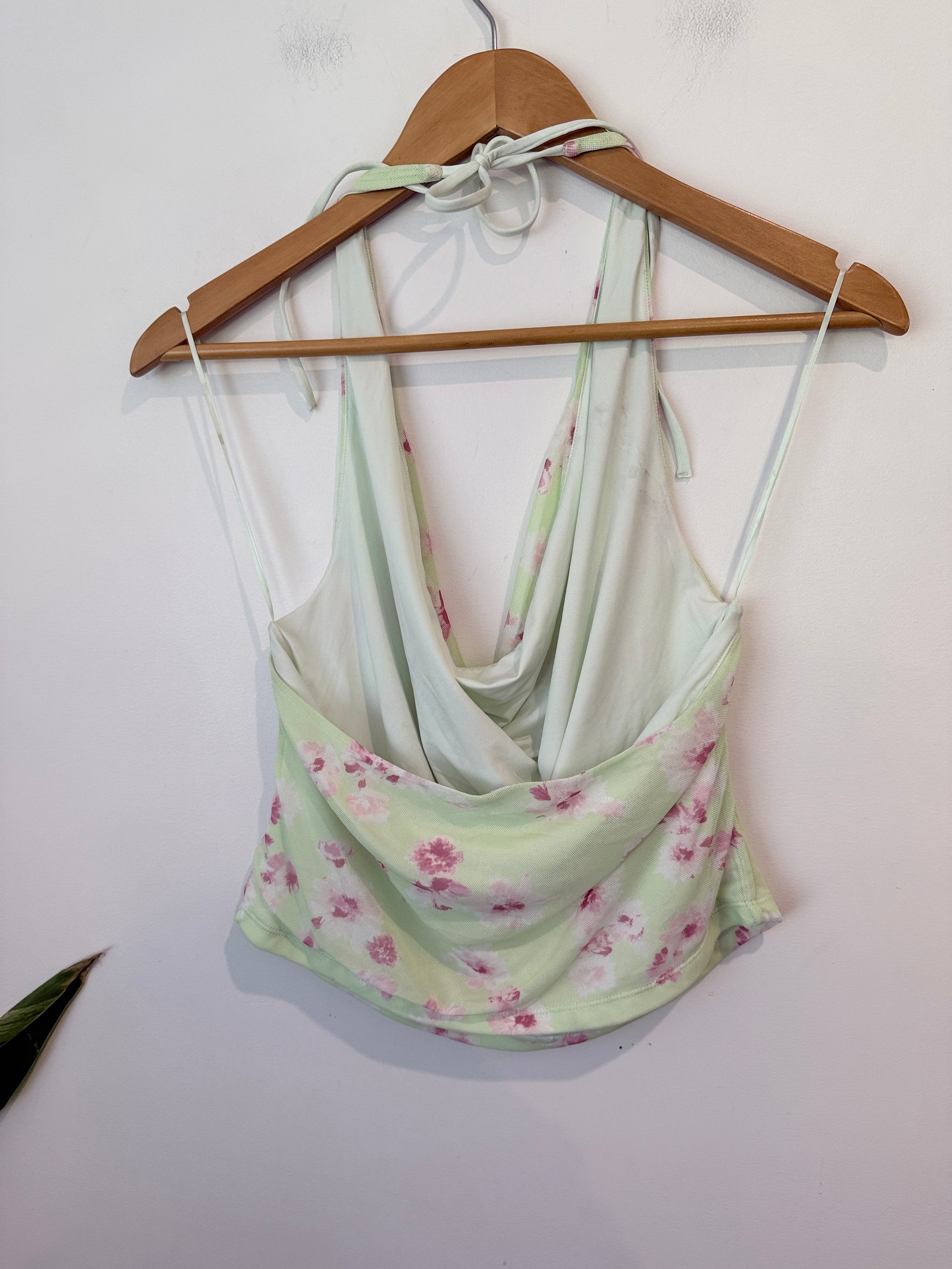 Anko Cowl Neck Halter Top Size 14