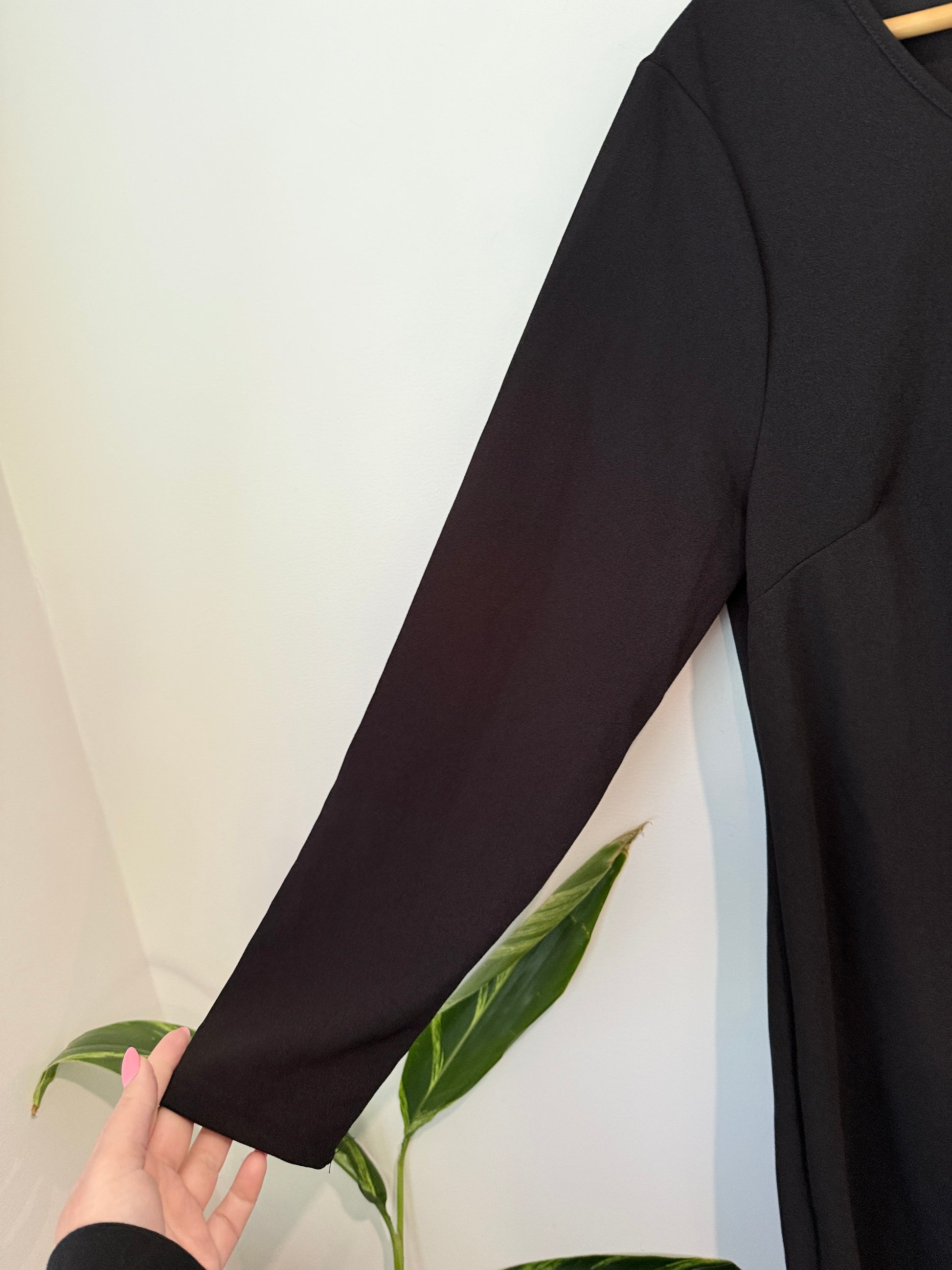 Long-sleeve Shift Dress Size 1XL