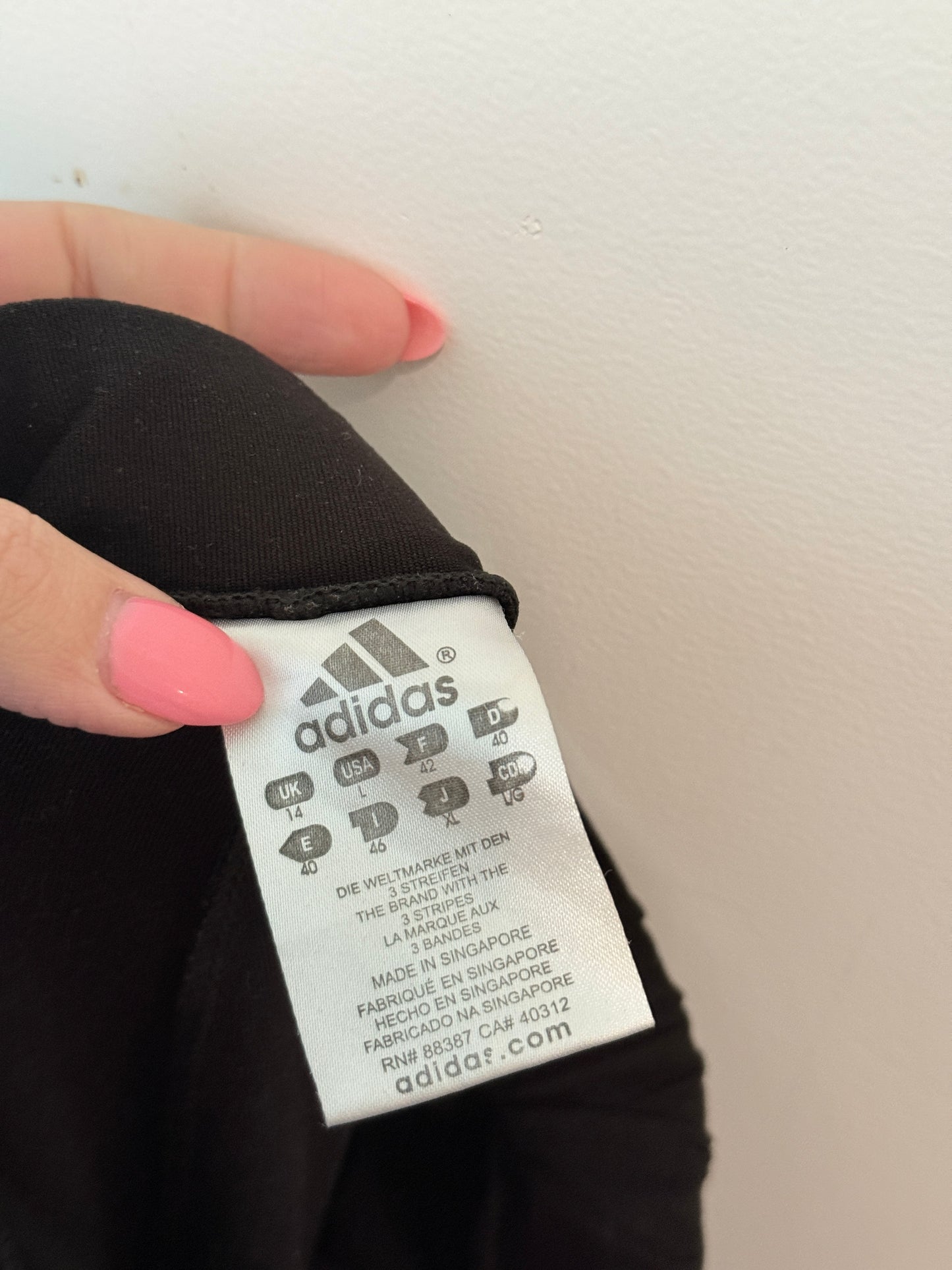 Adidas Track Pants Size 14