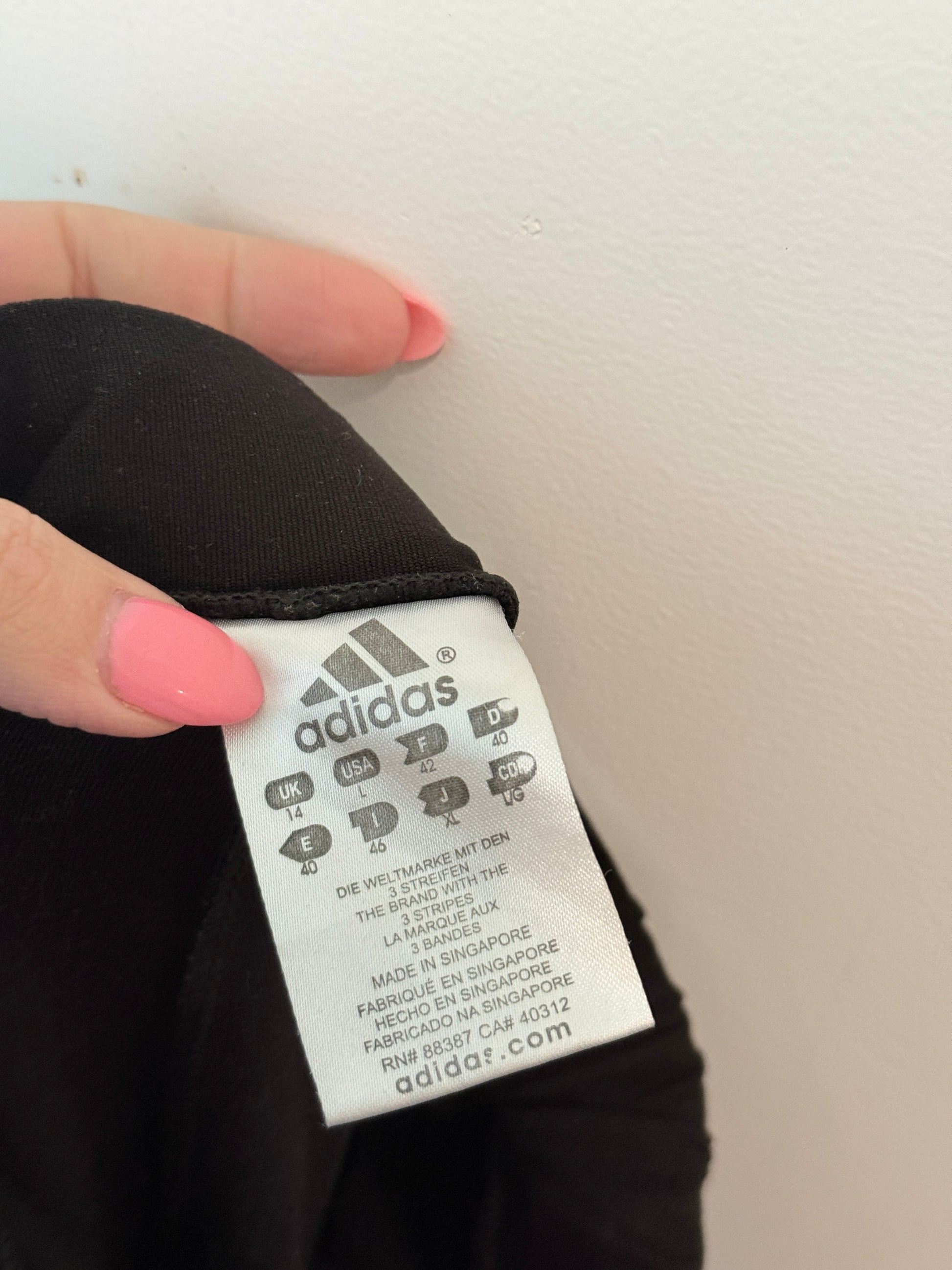 Adidas Track Pants Size 14