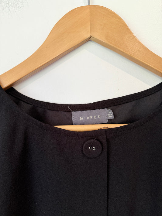 Mirrou Button-up Vest Top Size M