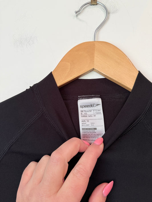 Speedo Long Sleeve Rashguard Size 10