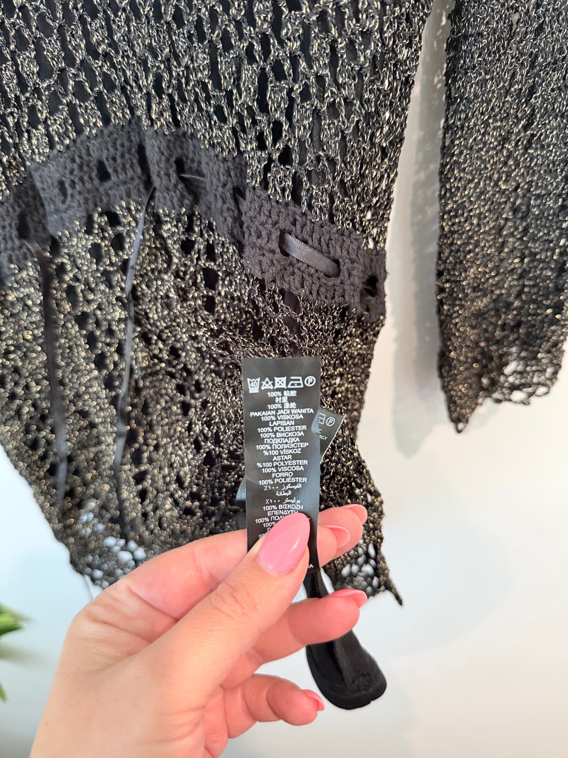M & S Crochet Top Size 10