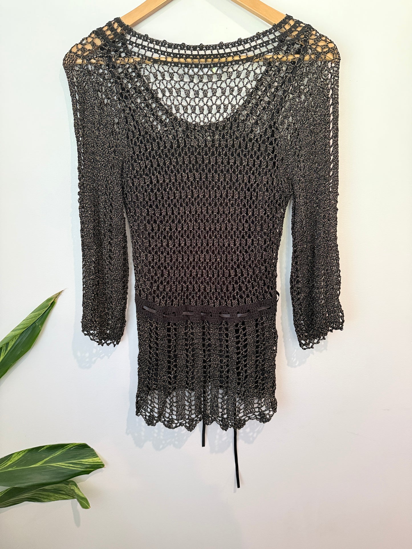 M & S Crochet Top Size 10