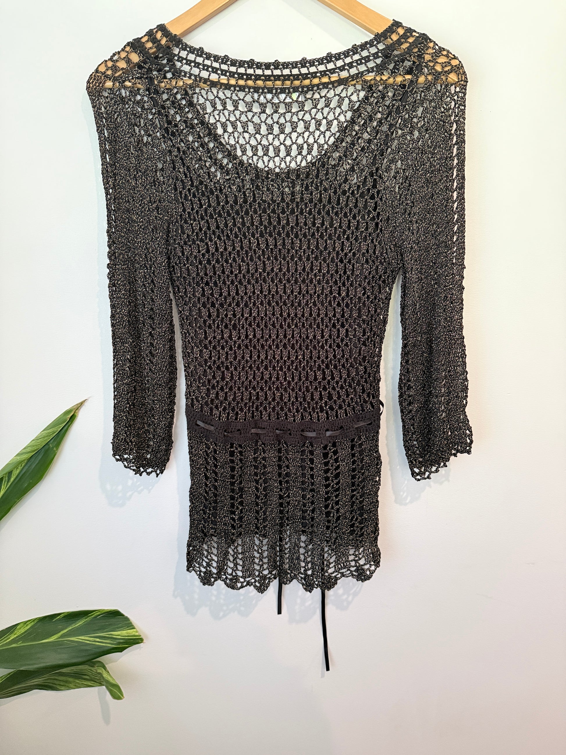 M & S Crochet Top Size 10