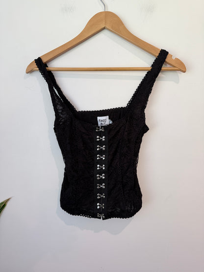 Princess Polly Lace Corset Top Size 4