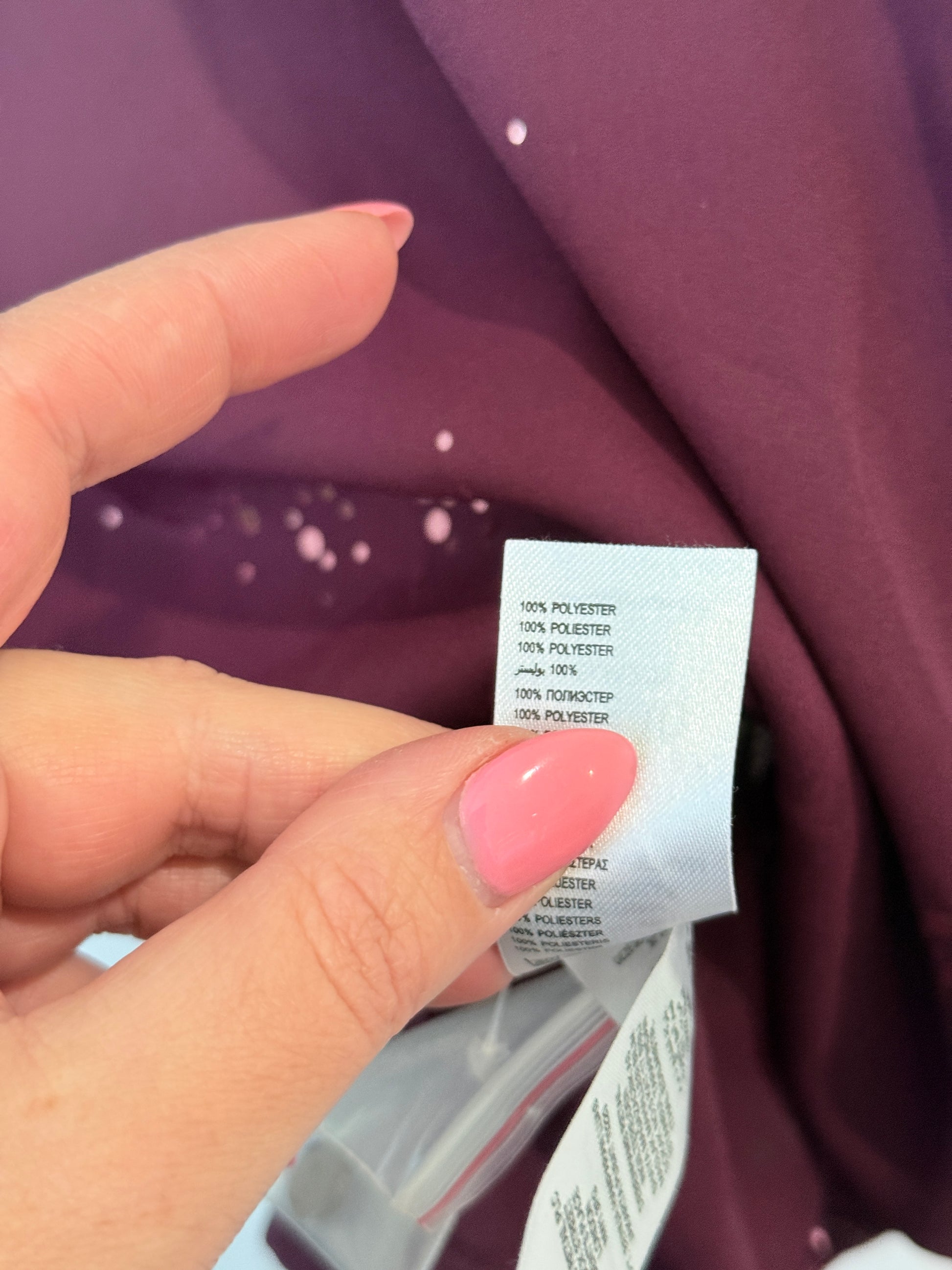 The Collection Sequin Notch Neck Shirt Size 10 | Euro 38
