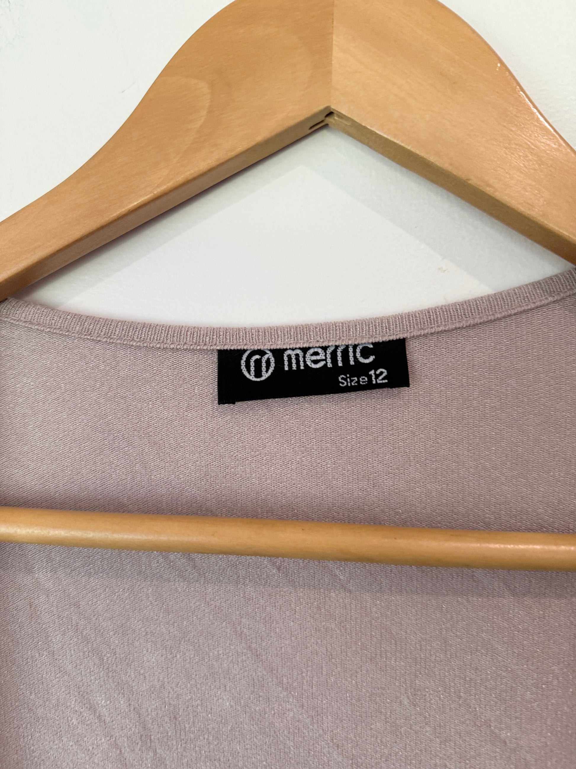 Merric Open-front Knit Cardigan Size 12