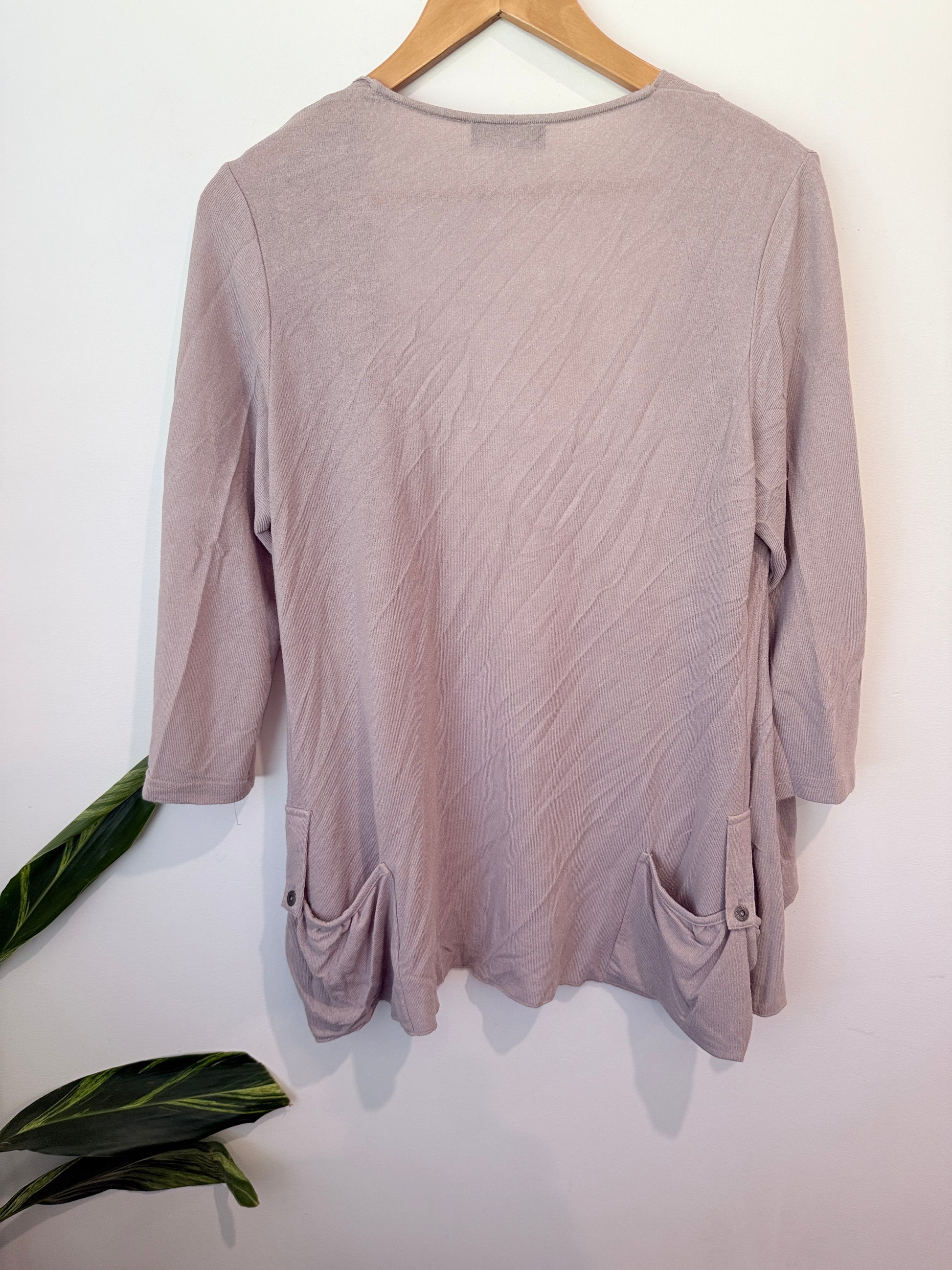 Merric Open-front Knit Cardigan Size 12