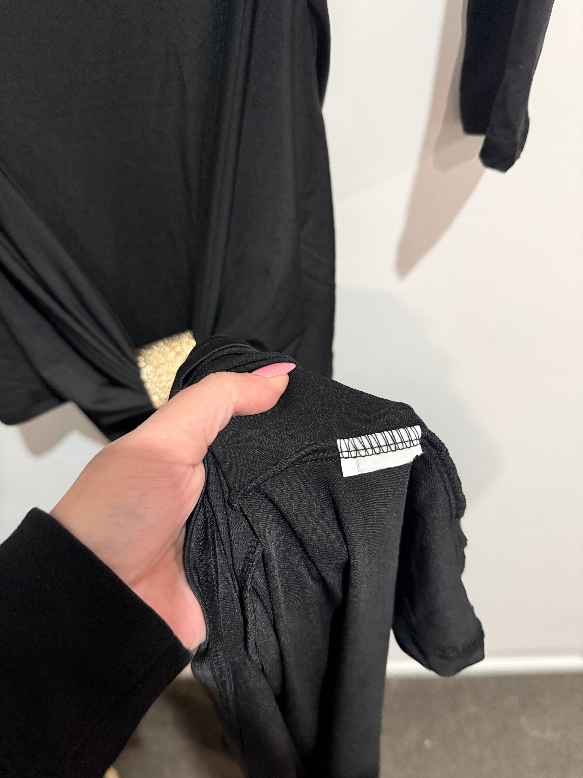 Drape Detail Maxi Dress Size U/Arm to U/Arm 44cm