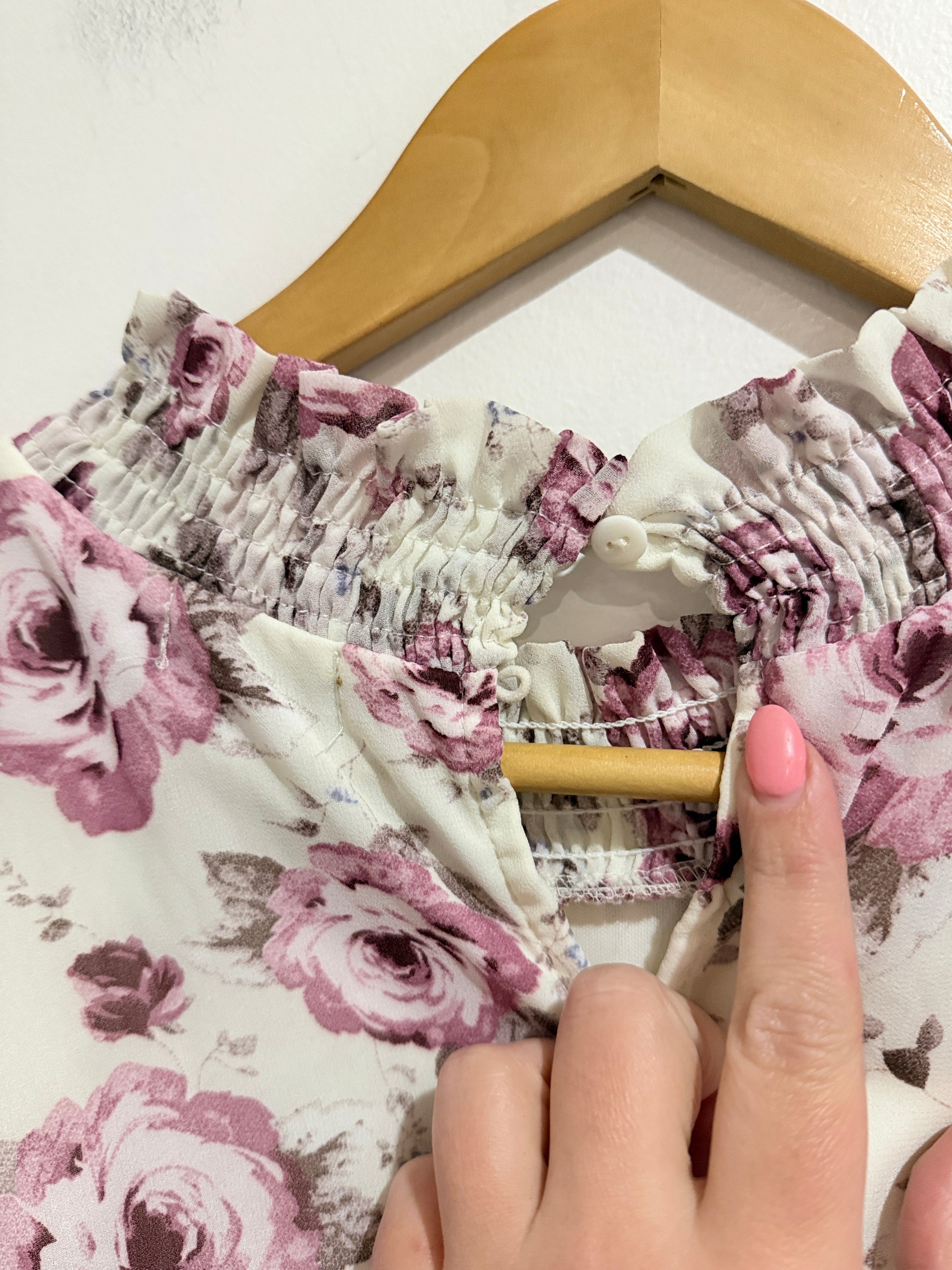 Mirrou Floral Print Skater Dress Size 14