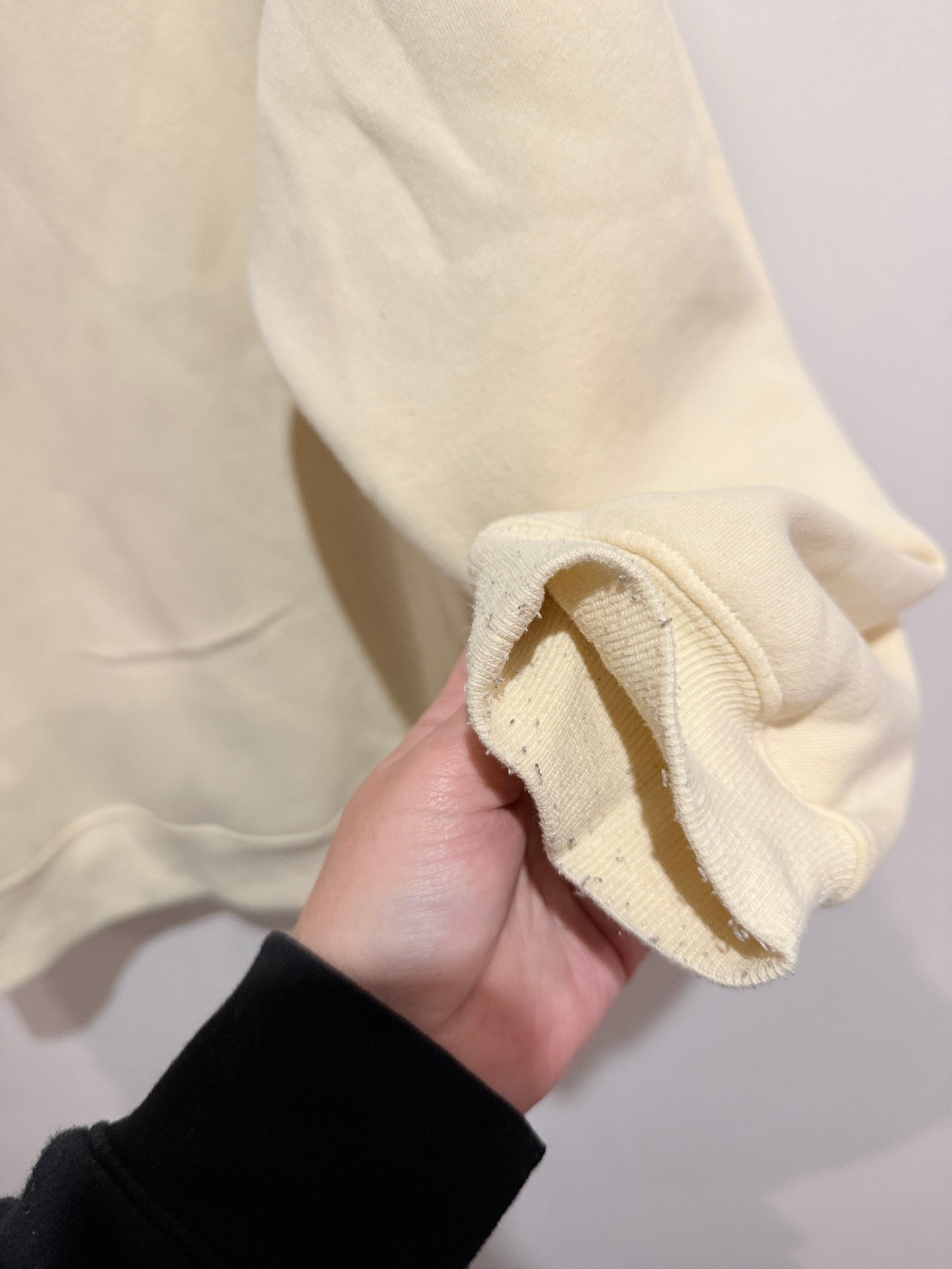 White Fox Crew Neck Sweater Size M/L