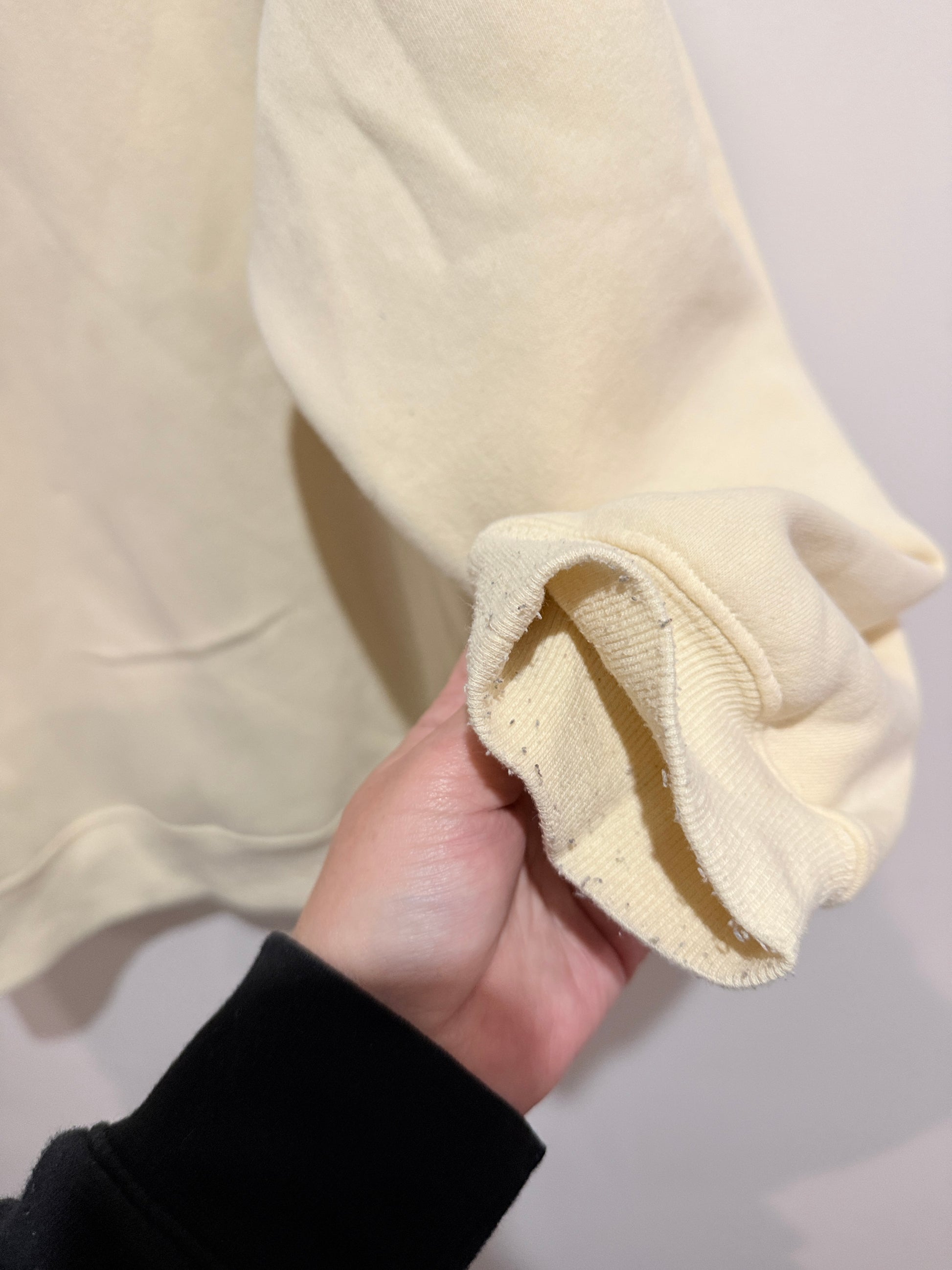 White Fox Crew Neck Sweater Size M/L