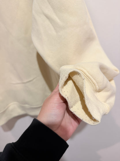 White Fox Crew Neck Sweater Size M/L