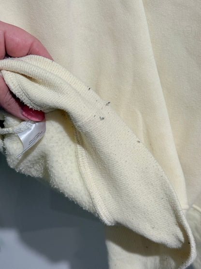 White Fox Crew Neck Sweater Size M/L
