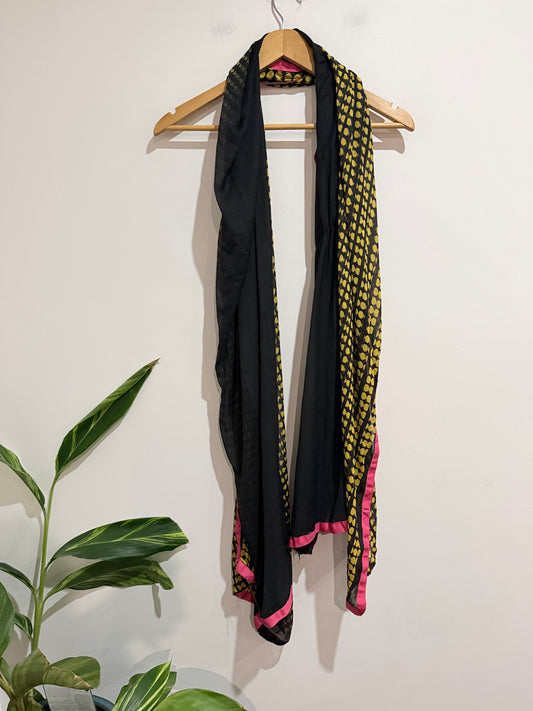 Patterned Scarf Or Dupatta