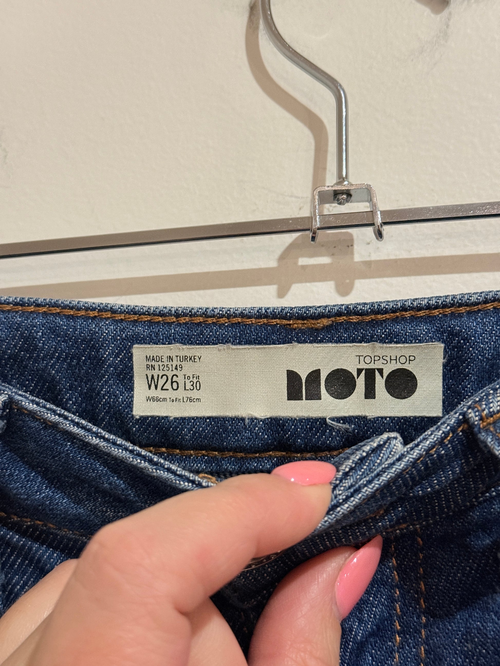 Topshop Slim Straight Jeans Size W-26 | L-30