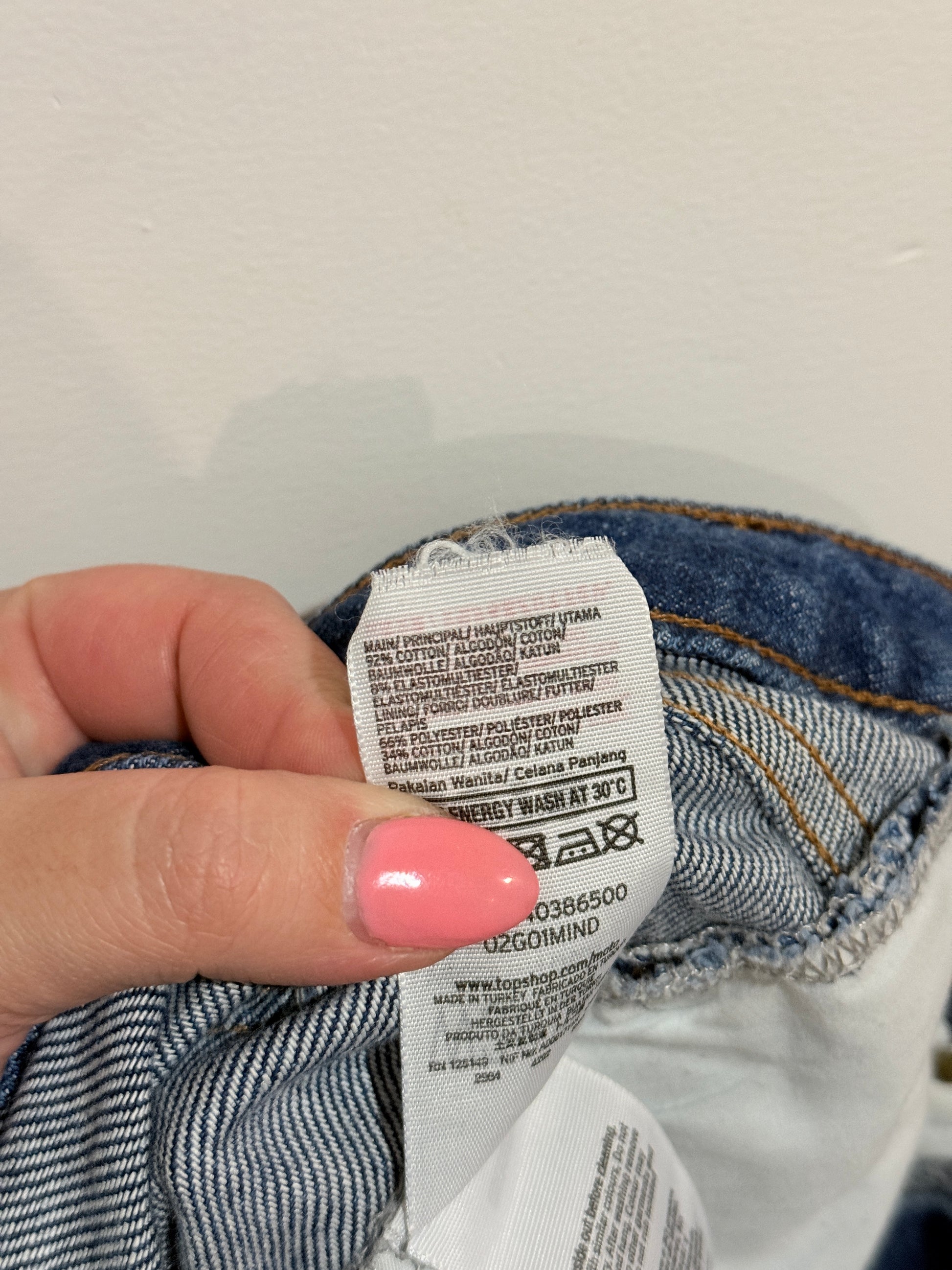 Topshop Slim Straight Jeans Size W-26 | L-30